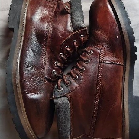 Skechers boot leather big size