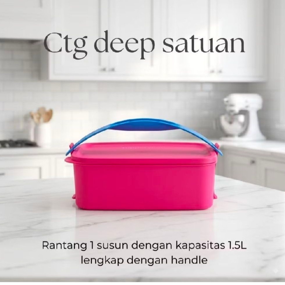 CTG PINK Tupperware ORI dan baru