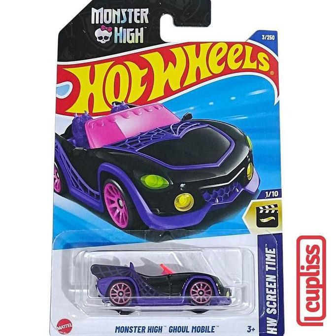 Hot Wheels HW Basic HYX62 Monster High Ghoul Mobile Mattel Hotwheels
