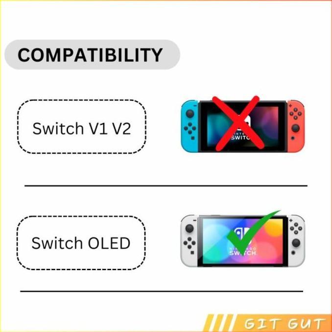 Game- Nintendo Switch Oled Thematic Dock Cover Case Protective Shell