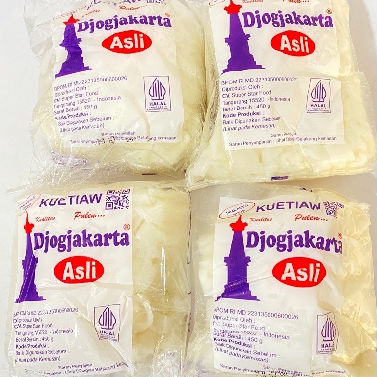 Kuetiaw Djogjakarta Asli Kwetiau Basah Halal Kenyal