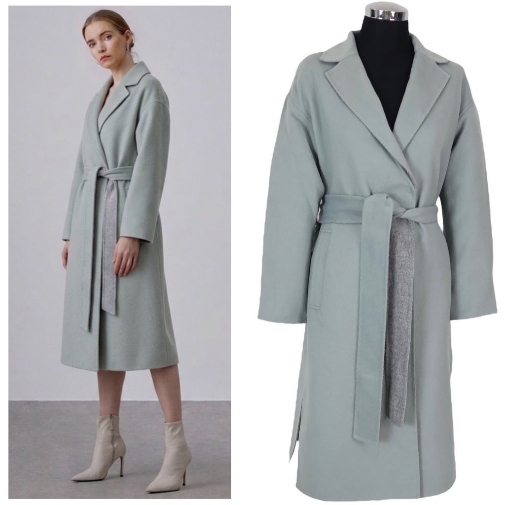 Women wool coat brand Indivi