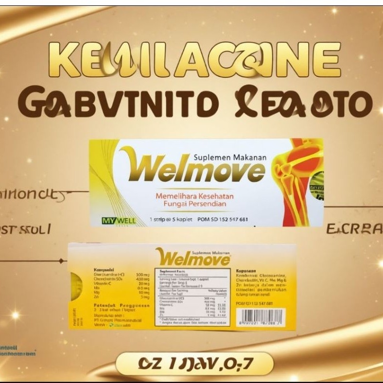 welmove vitamin sendi dan otot