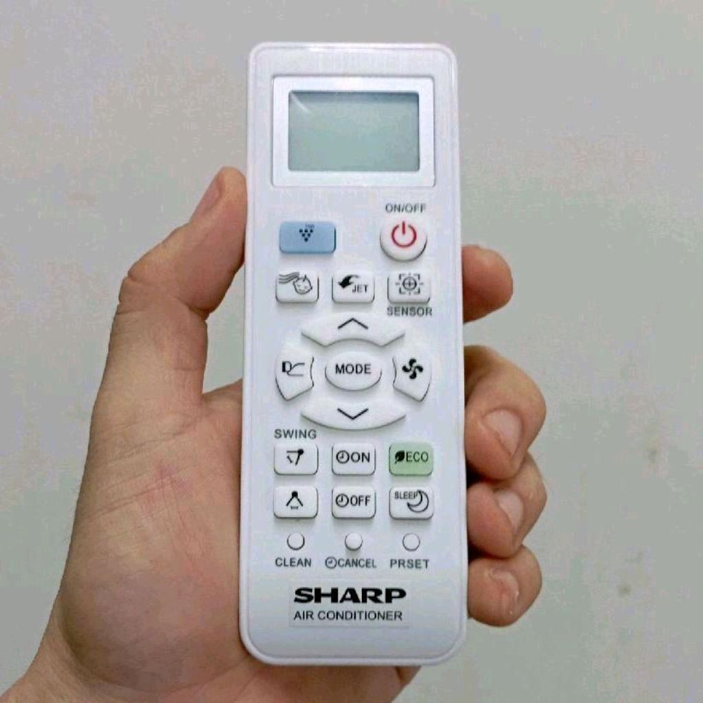 Remote Remot AC Universal Pengganti Tanpa Setting Sharp AH-X6ZY AH-X10ZY