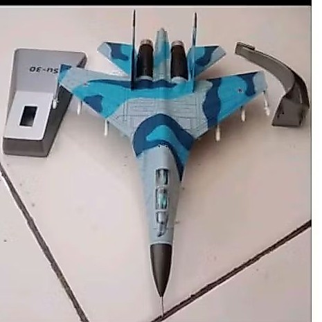 model kit pesawat SU-30 (1:100)