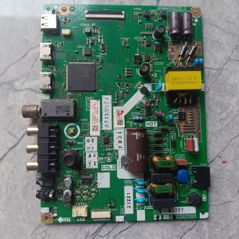 MB / Mobo / Mainboard Tv Sharp 2T-C32DC1I 32DC1I 2T-32DD1I 32DD1I
