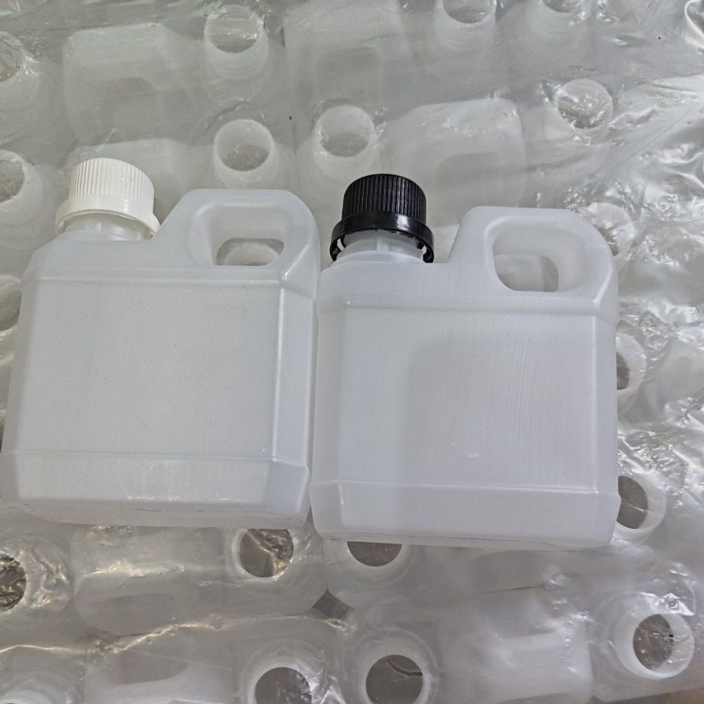 Jerigen 500ml HDPE Natural - Tahan Lama, Food Grade, Warna Putih
