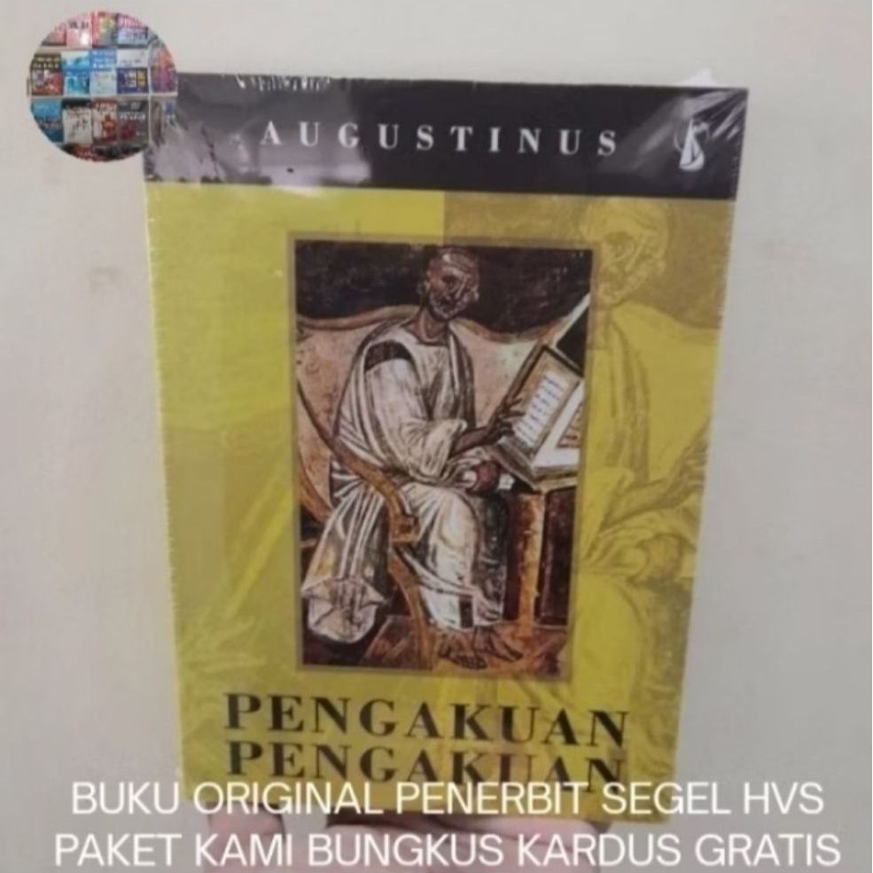 Buku Original Pengakuan Pengakuan Augustinus PAKET KAMI BUNGKUS KARDUS GRATIS