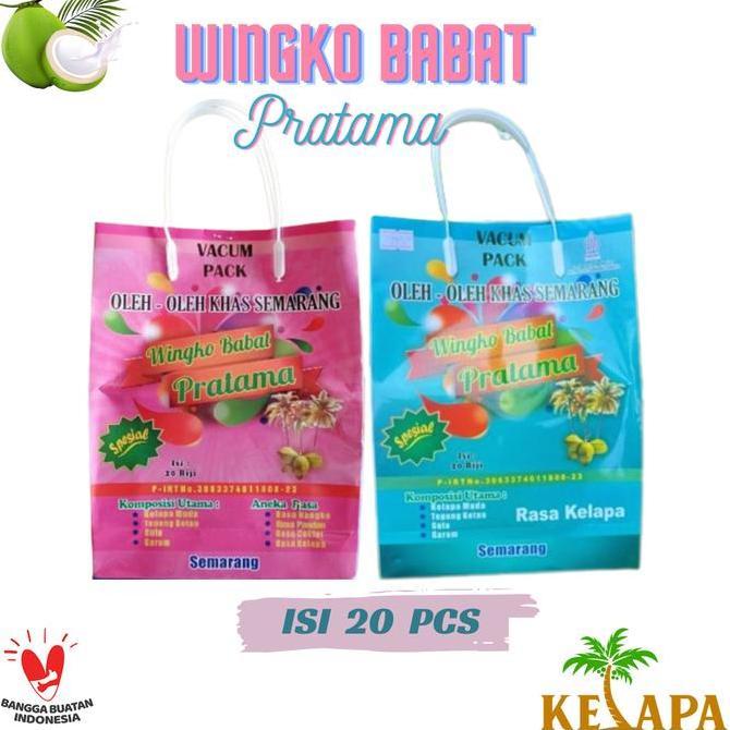 Po - Wingko Babat Pratama Asli Semarang Kue Lembut Enak Legit Isi 20 Pcs