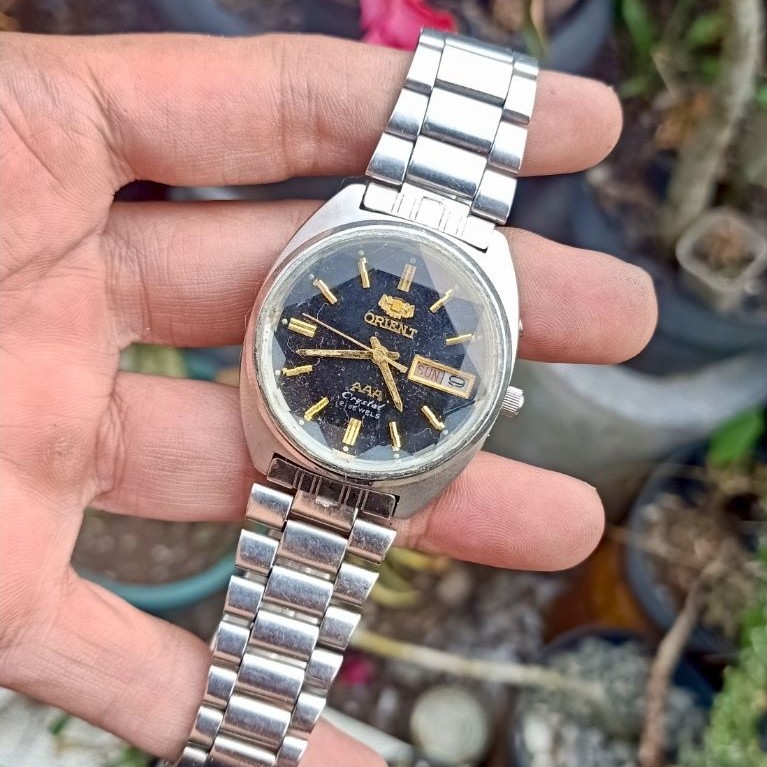 Jam Tangan Pria Vintage Orient Matic Original