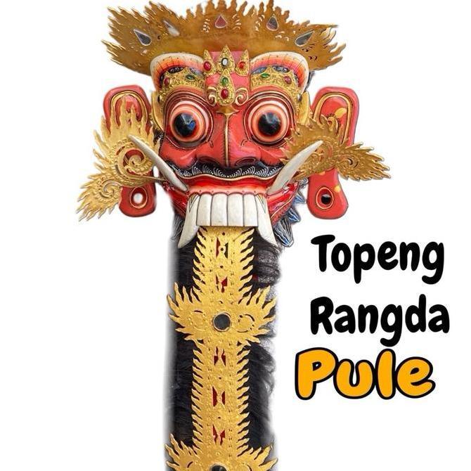 %%%%] Tapel dan Lidah Rangda Kayu Pule - TOPENG RANGDA PULE -Rangda Sakral - Topeng Leak Jawan