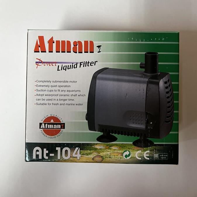 Pompa Air Atman At-104 Untuk Akuarium Dan Kolam