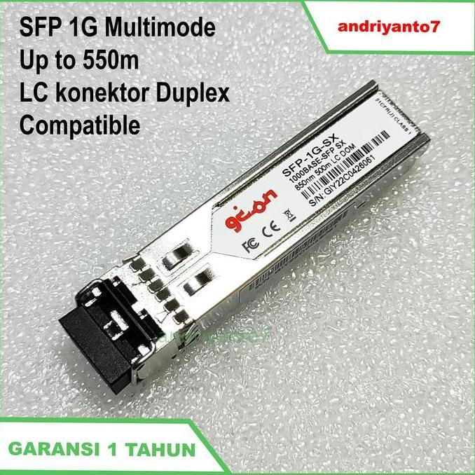 Wizqi- Sfp 1G 550M Multimode Compatible Cisco Meraki Ma-Sfp-1Gb-Sx