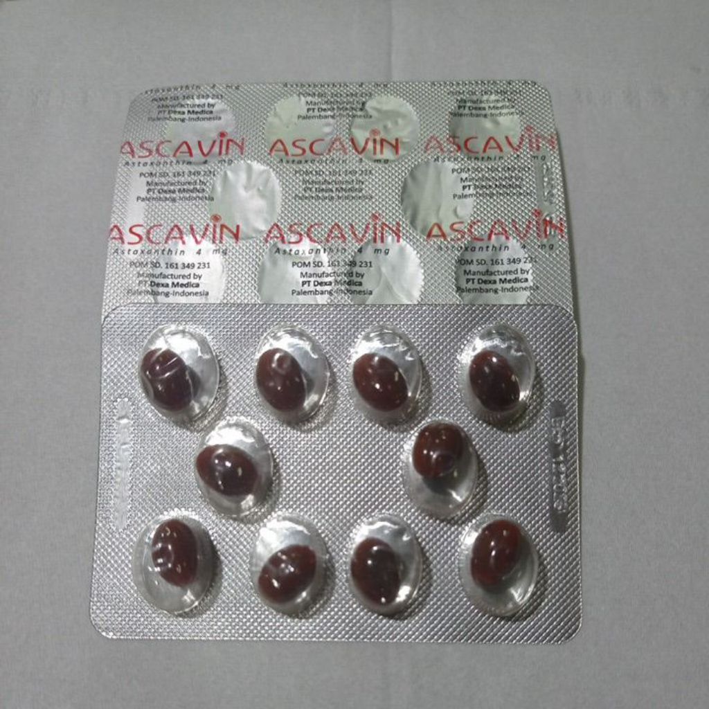 ASCAVIN Astaxanthin 4 mg kapsul