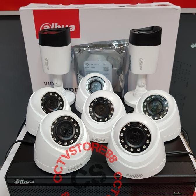 Handx- Paket Cctv 8 Channel Dahua Mp Paket 8 Channel Dahua Full Hd 1080P