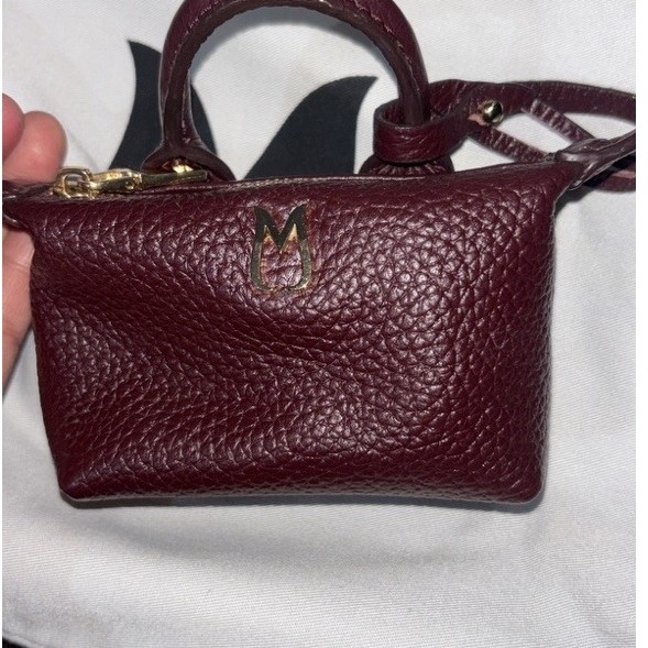 Tas Kulit Maroon - mooij