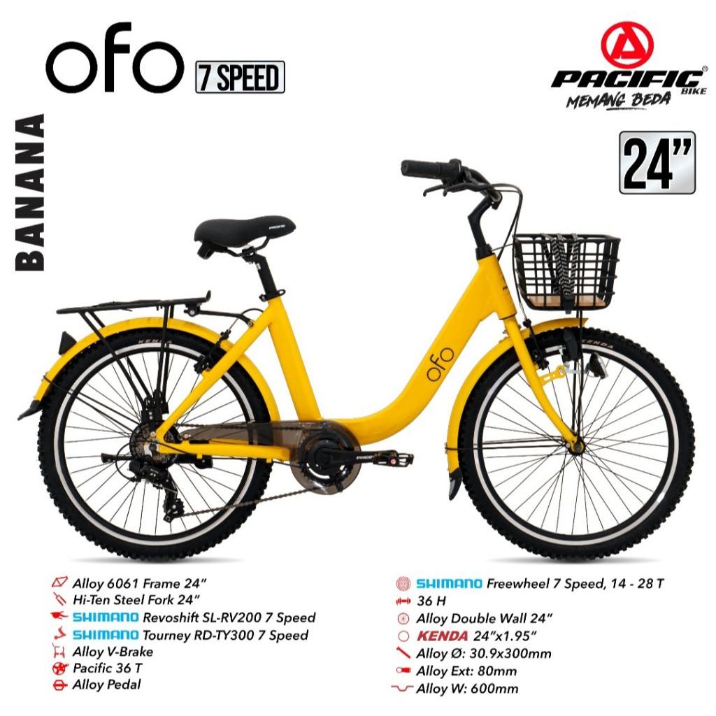 sepeda 24 ctb pacific ofo new