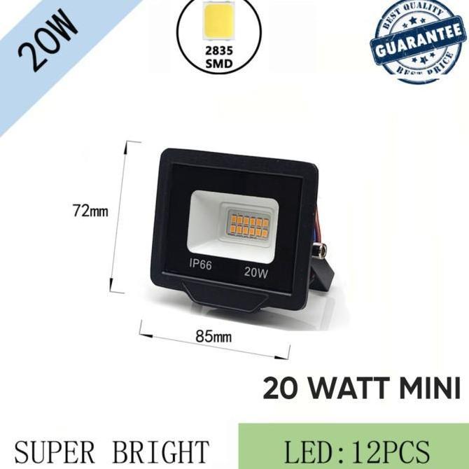 LAMPU SOROT LED 20W / LAMPU TEMBAK LED 20 WATT / LAMPU OUTDOOR LED