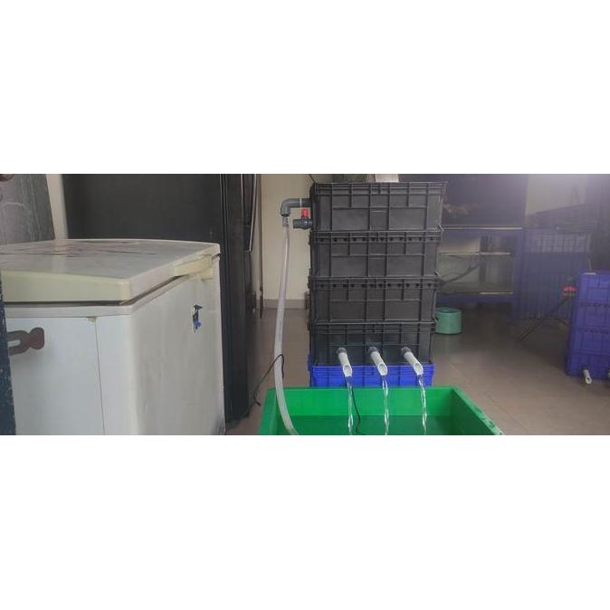 Bhsstore- Filter Kolam Koi. Trickle Filter Media Bioball & Bioblock Hitam
