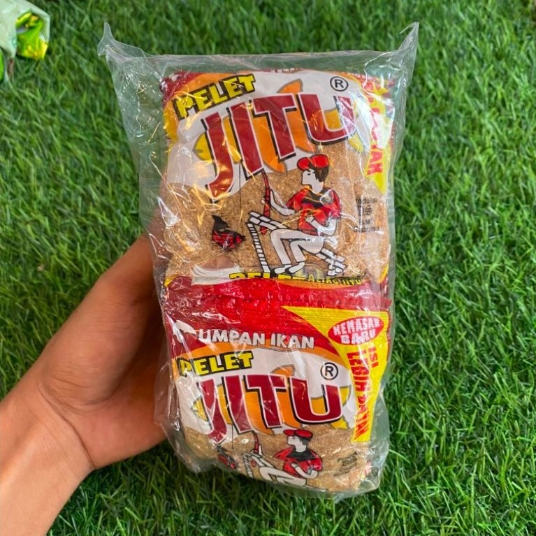 Umpan Pancing Pelet Jitu Coklat 10 Pcs Grosir