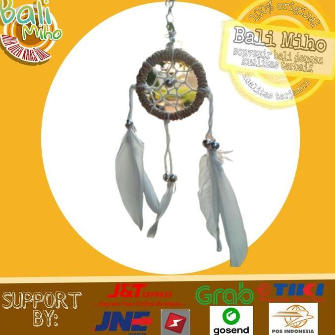 `````````] GANTUNGAN KUNCI DREAM CATCHER/GANTUNGAN BULU AYAM/DREAM CATCHER MINI