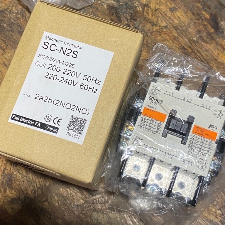 Magnetic Contactor / Kontaktor Fuji SC/N2S