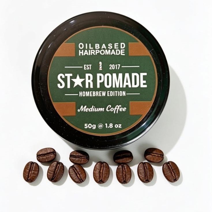 Star pomade oilbasd aroma kopi 50g