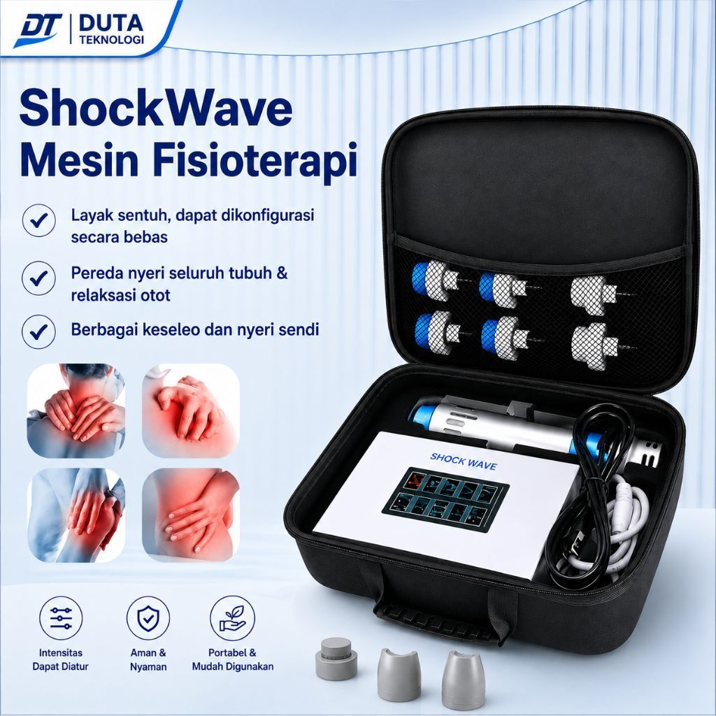 Shockwave Pain Relief Therapy ESWT Fisioterapi gelombang kejut