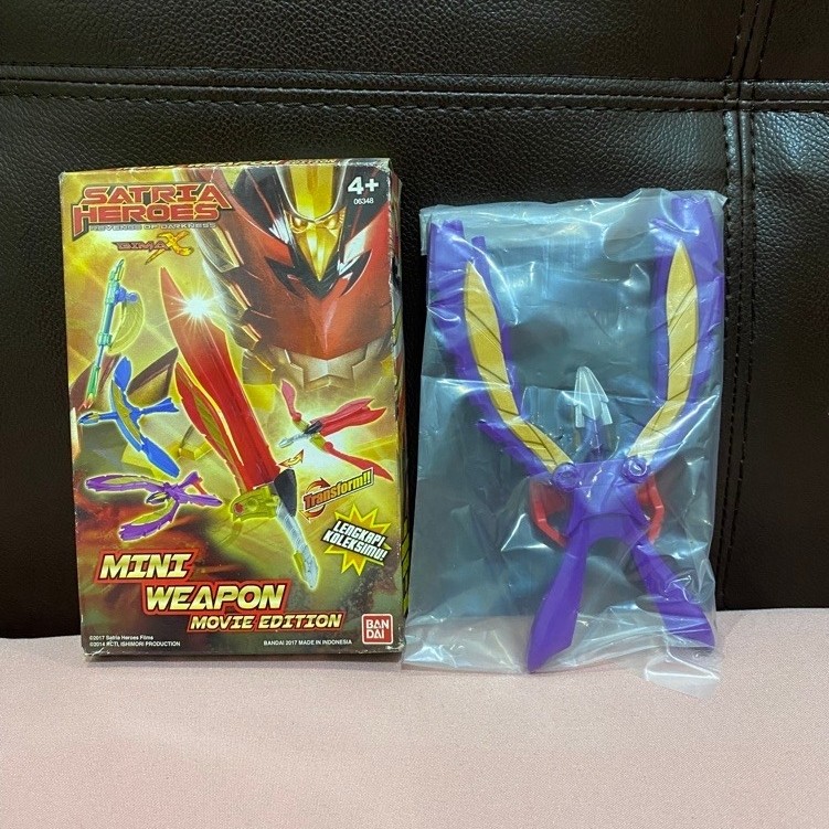 Satria Heroes Bima X Mini Weapon Movie Edition Bandai