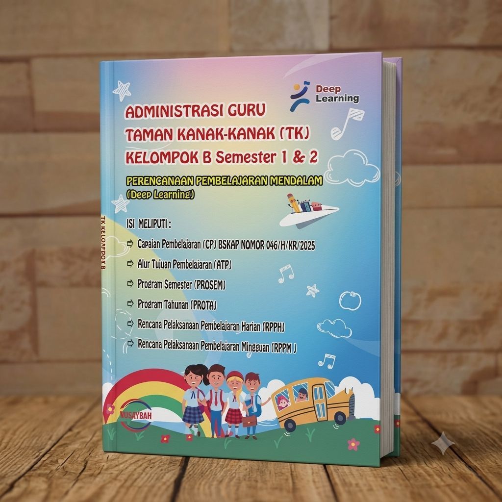BUKU ADMINISTRASI GURU TK KELOMPOK B DEEP LEARNING