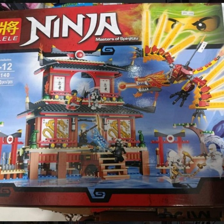 LELE NINJAGO masters of spinjitzu 79140 1210 pcs