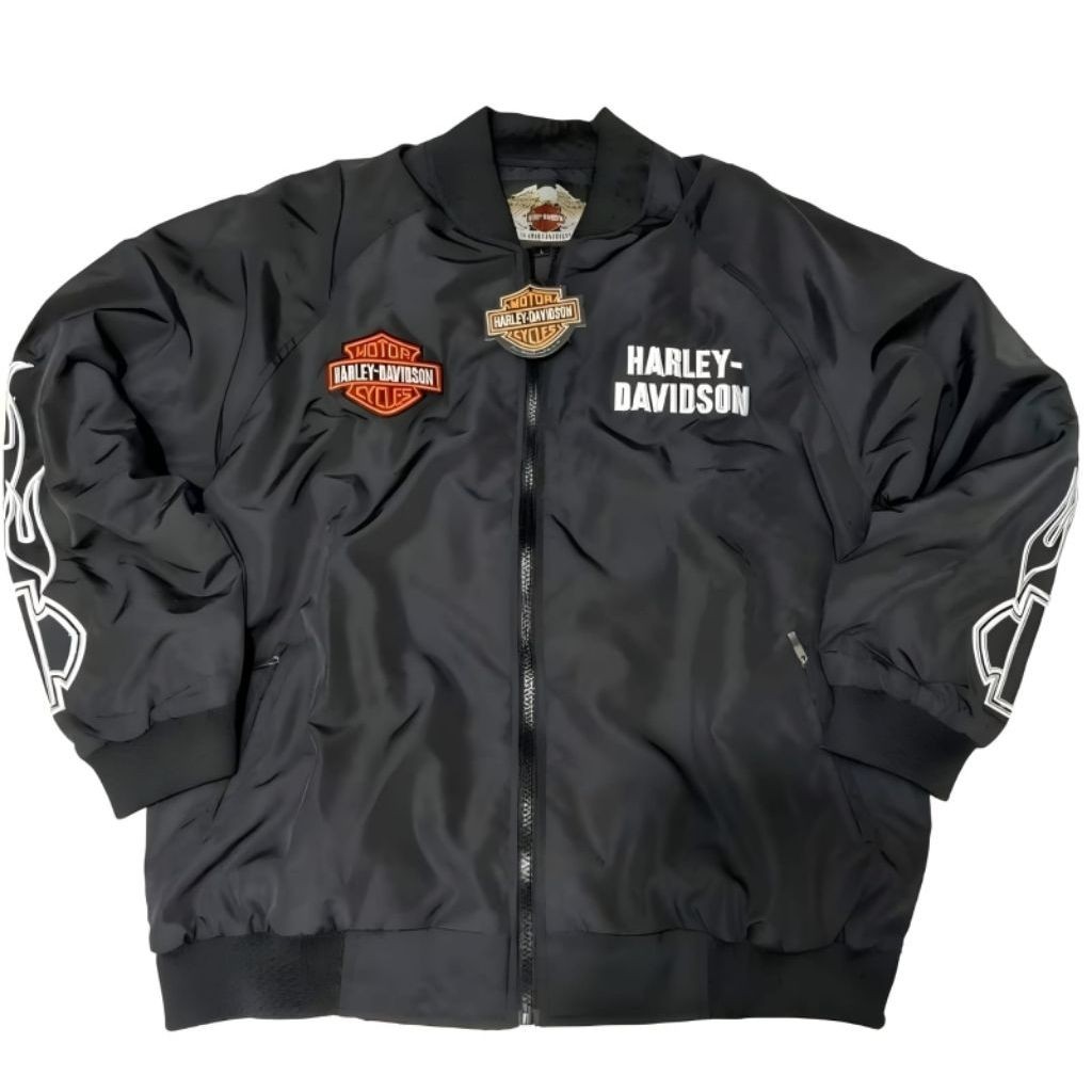 (COD) Jaket Bomber Harley-Davidson Ghost Rider GENUINE