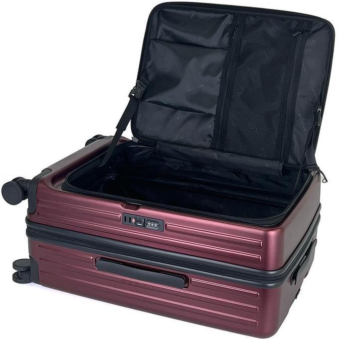 Navy Club Emerald Koper Hardcase Pc - 4 Roda Putar Tsa Lock - Size 25 Inch