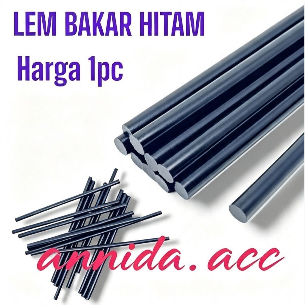 Lem Bakar Kecil Hitam | lem stik hitam lem bakar glue
gun kecil