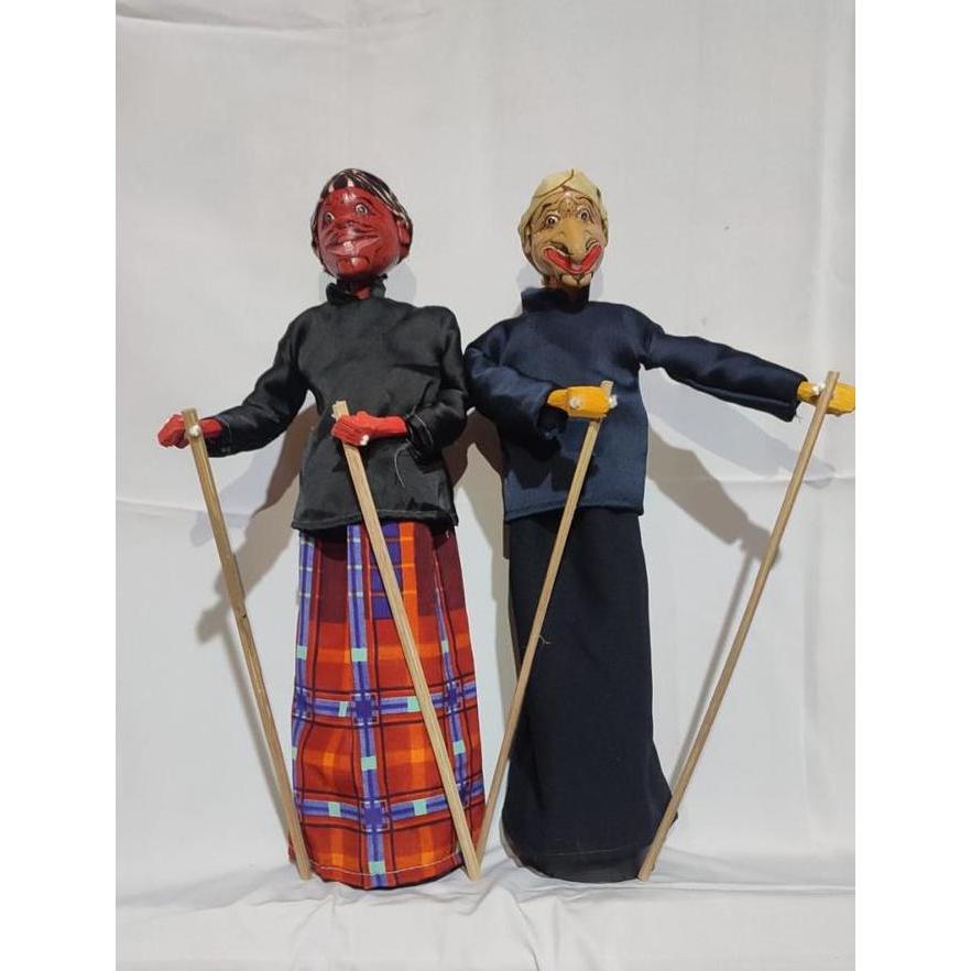WAYANG GOLEK SI CEPOT DAN DEWALA/PETRUK 2 PCS