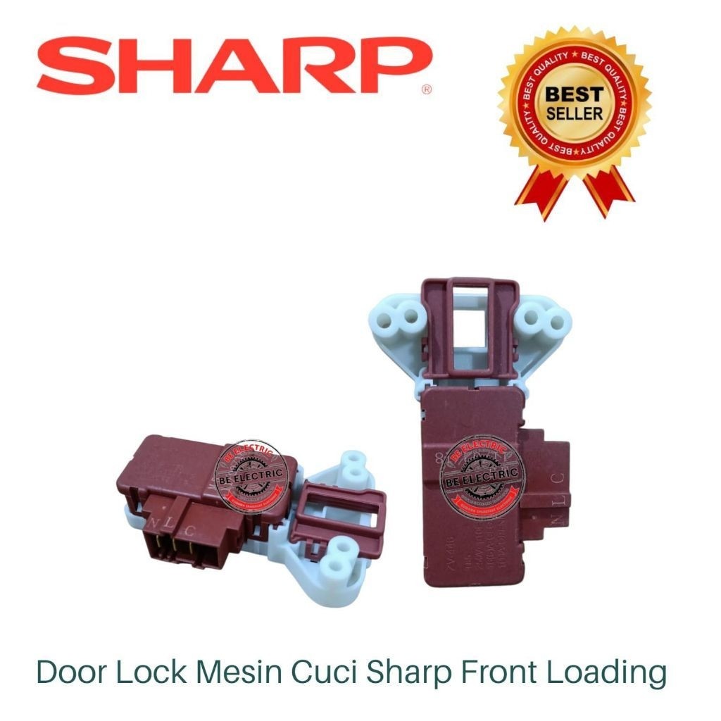 Doorlock Sharp Es-Fl 1082 - Switch Pintu Mesin Cuci Sharp Front Loading Es Fl1082