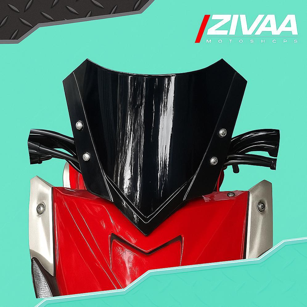 WINSHIELD VISOR BEAT STREET PLUS BRACKET - VISOR XRIDE
