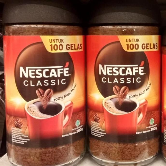 Kopi Nescafe Classic Jar 200 Gr