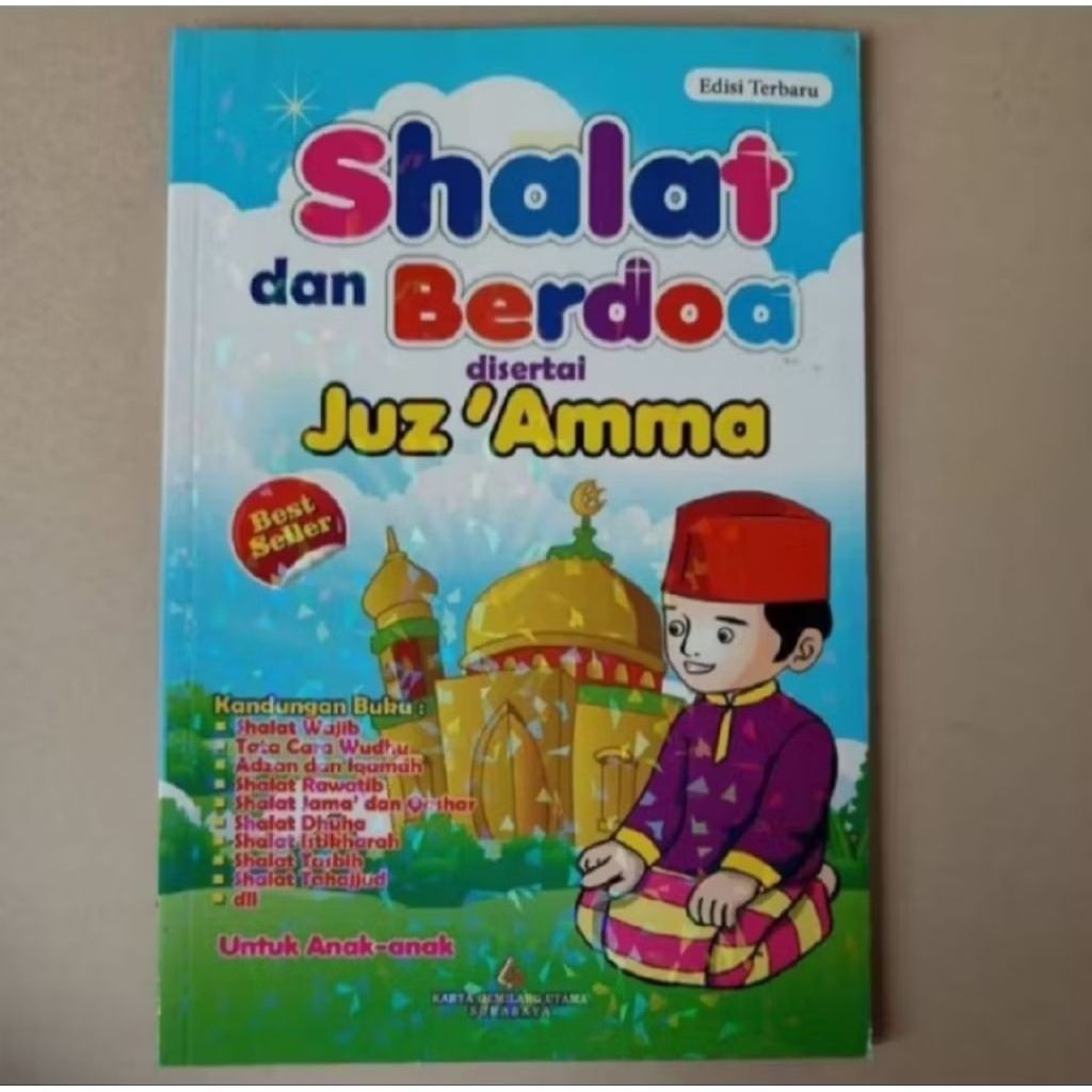 BUKU PANDUAN SHALAT, DOA DAN JUZ AMMA ANAK / Juz Amma Anak / Juz Amma Lengkap / Shalat