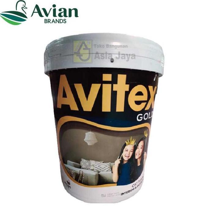 Avitex Gold Cat Tembok Eksterior Dan Interior 25 Kg - Super White Cat  Avitex 25Kg