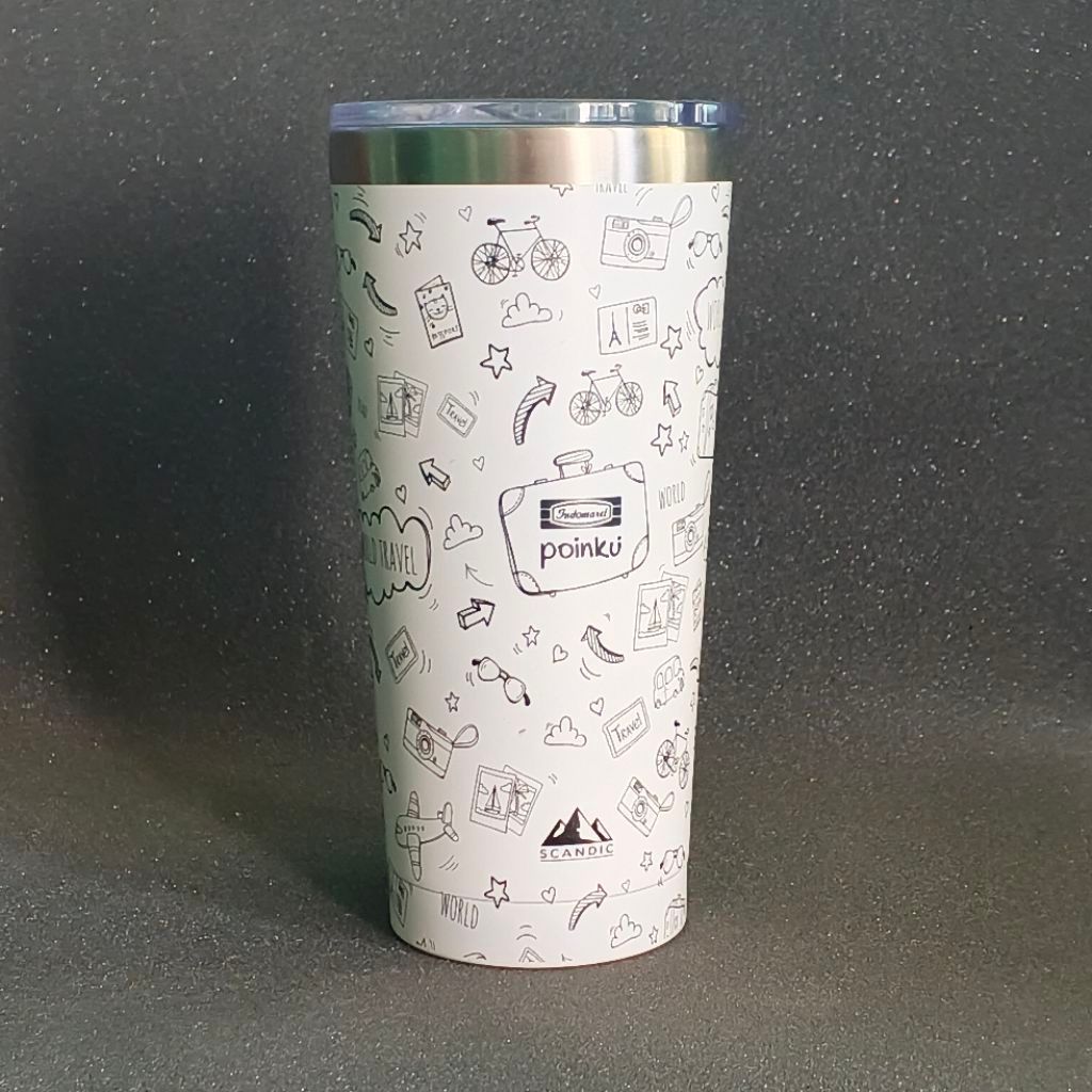 Tumbler Hot & Cold Poinku Indomaret x Scandic 500ml Termos Original Limited