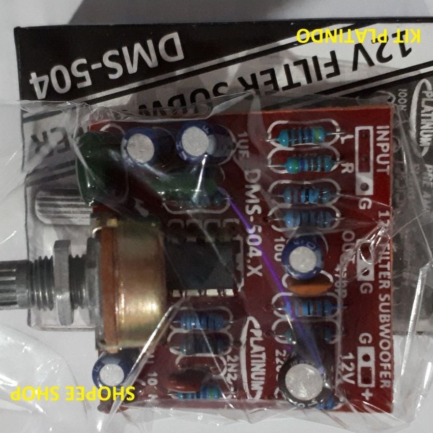 PREAMP subwoofer dms-504