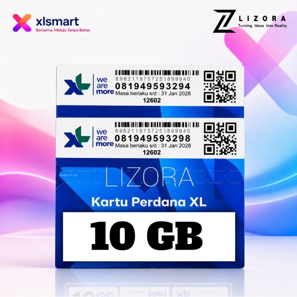 Kartu Perdana XL 10 GB