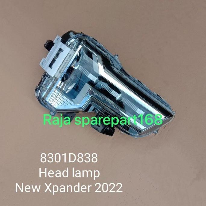 head lamp lampu depan mitsubishi xpander 8301D838 8301D837 rh lh ori