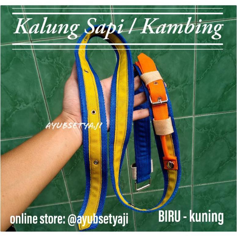 Kalung Sapi Kambing aksesoris Tali Lonceng Kuningan Krincingan Klintingan Kerbau Kuda Kalung Sabuk a