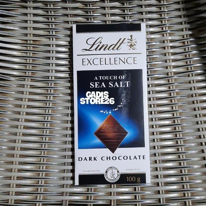 Lindt Excellence Sea Salt 100G - Cokelat Lindt