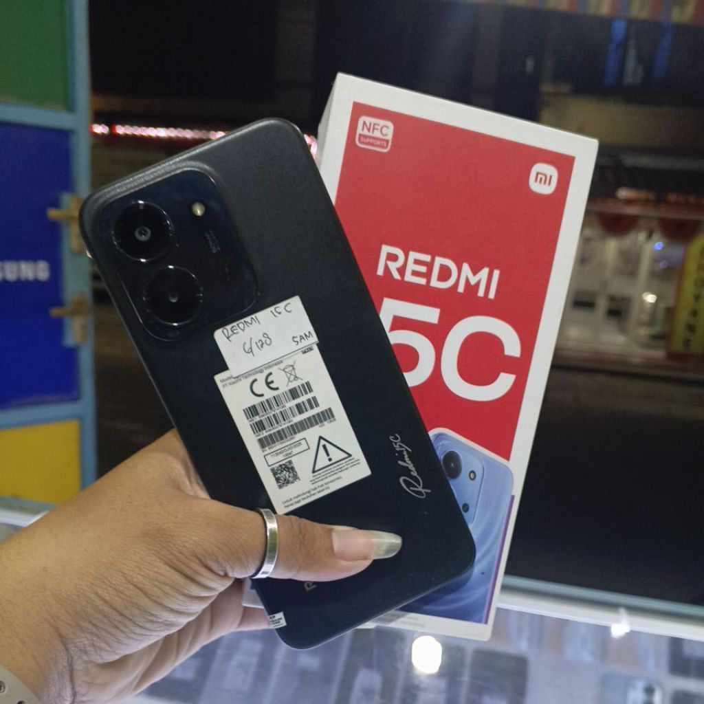 redmi 15c 6/128 second fulset original