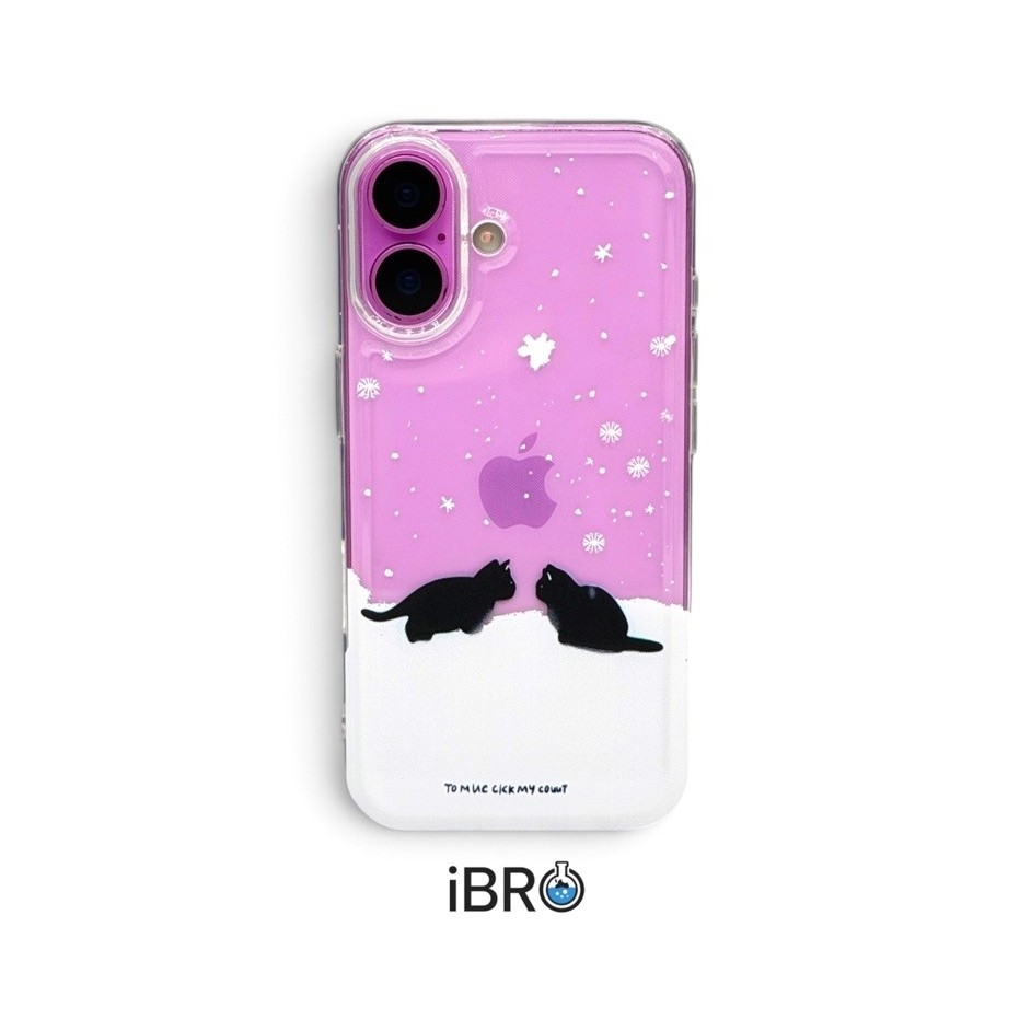 Case Iphone Motif Cat Couple Clear | Case Motif | Clear Case | Case Iphone 13 14 15 16 17