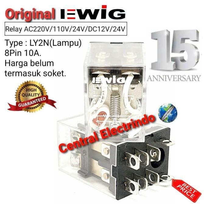 RELAY EWIG LY2N (lampu) High Quality