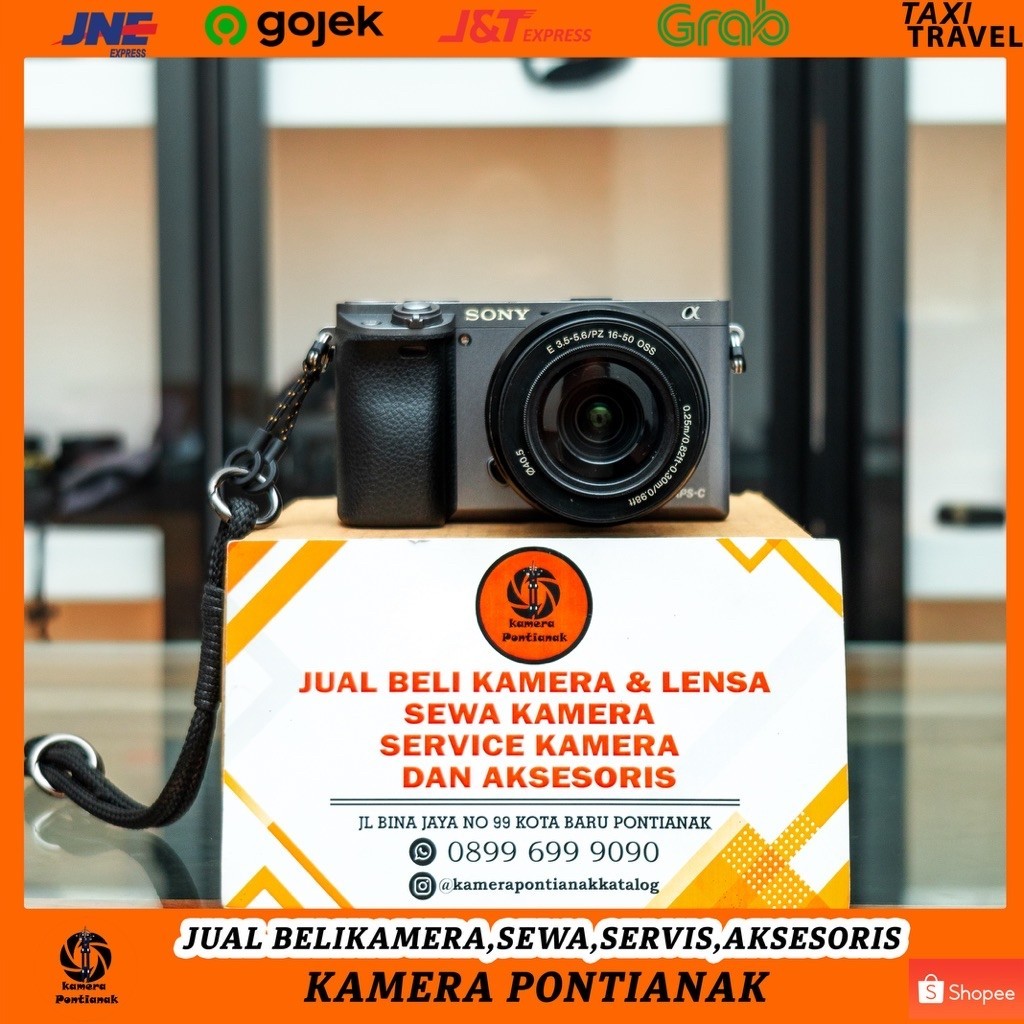 kamera sony a6000 + Lensa Kit